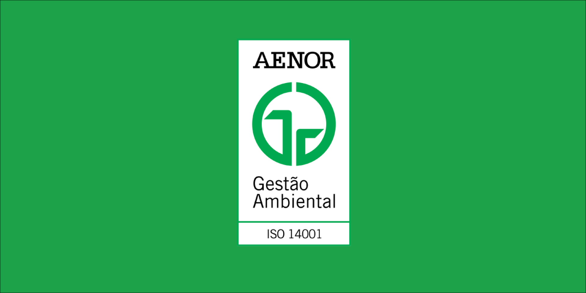Award of Certification - ISO 14001:2015